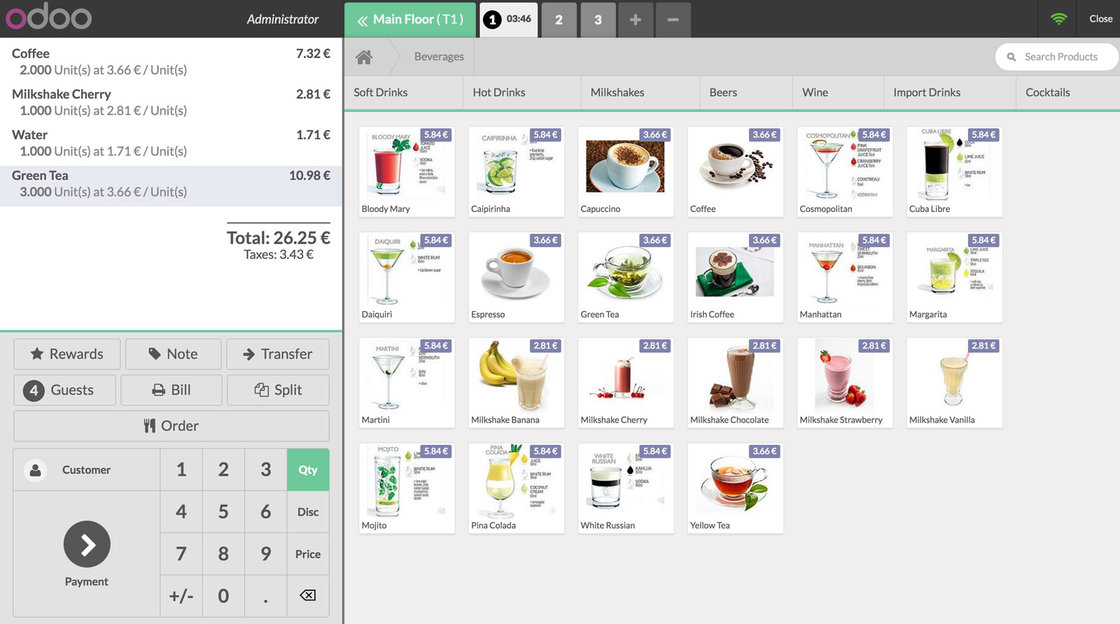 restauration erp Odoo restauration erp Odoo