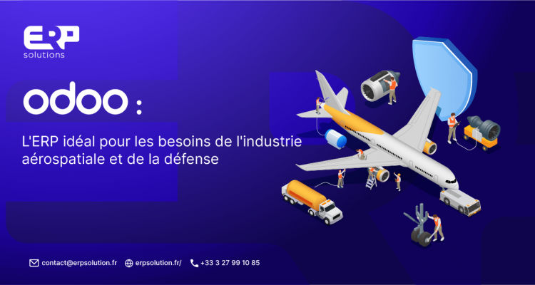 ERP Odoo industrie aérospatiale défense